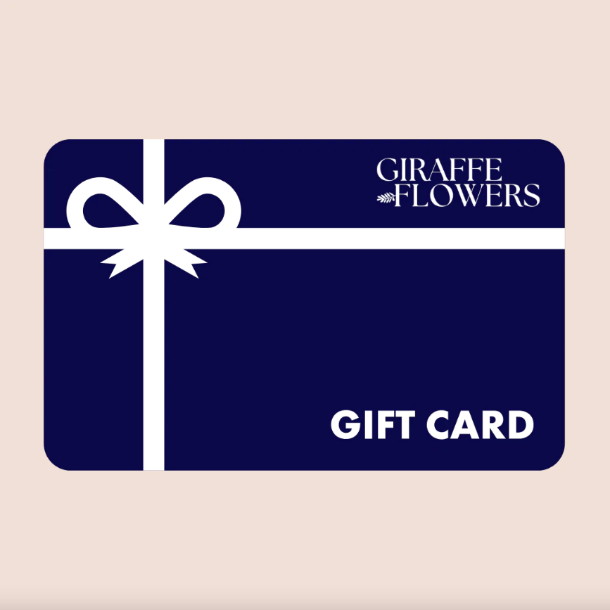 Gift Cards & Vouchers Blog Giraffe Flowers