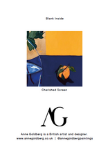 Load image into Gallery viewer, 'Cherished Screen' Greetings Card