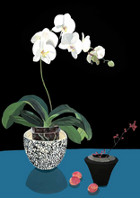 Load image into Gallery viewer, 'Oriental Orchid' Greetings Card