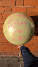 Load image into Gallery viewer, Personalised Orb Balloon