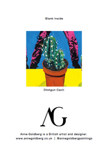 Load image into Gallery viewer, 'Shotgun Cacti' Greetings Card