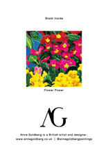 Load image into Gallery viewer, &#39;Flower Power&#39; Greetings Card
