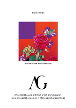 Load image into Gallery viewer, &#39;Mutual Love and Affection&#39; Greetings Card
