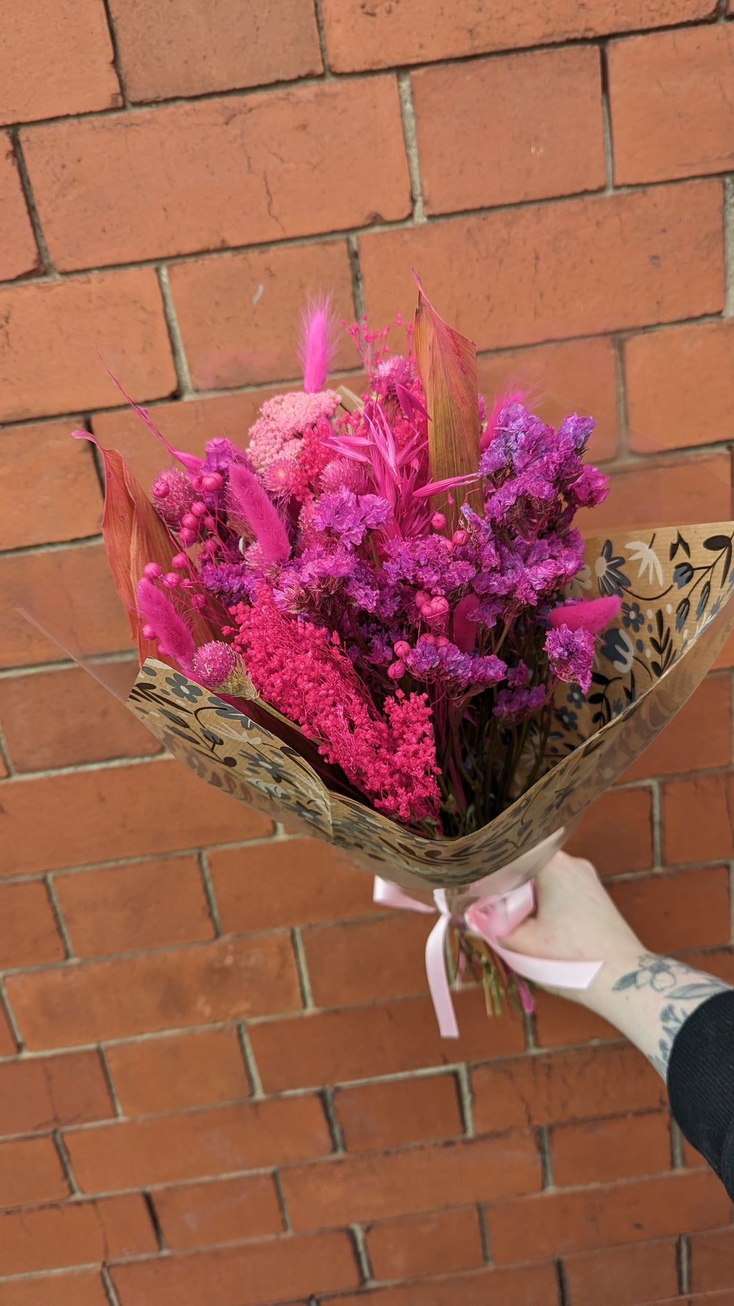 Hot Pink Dried Bunch