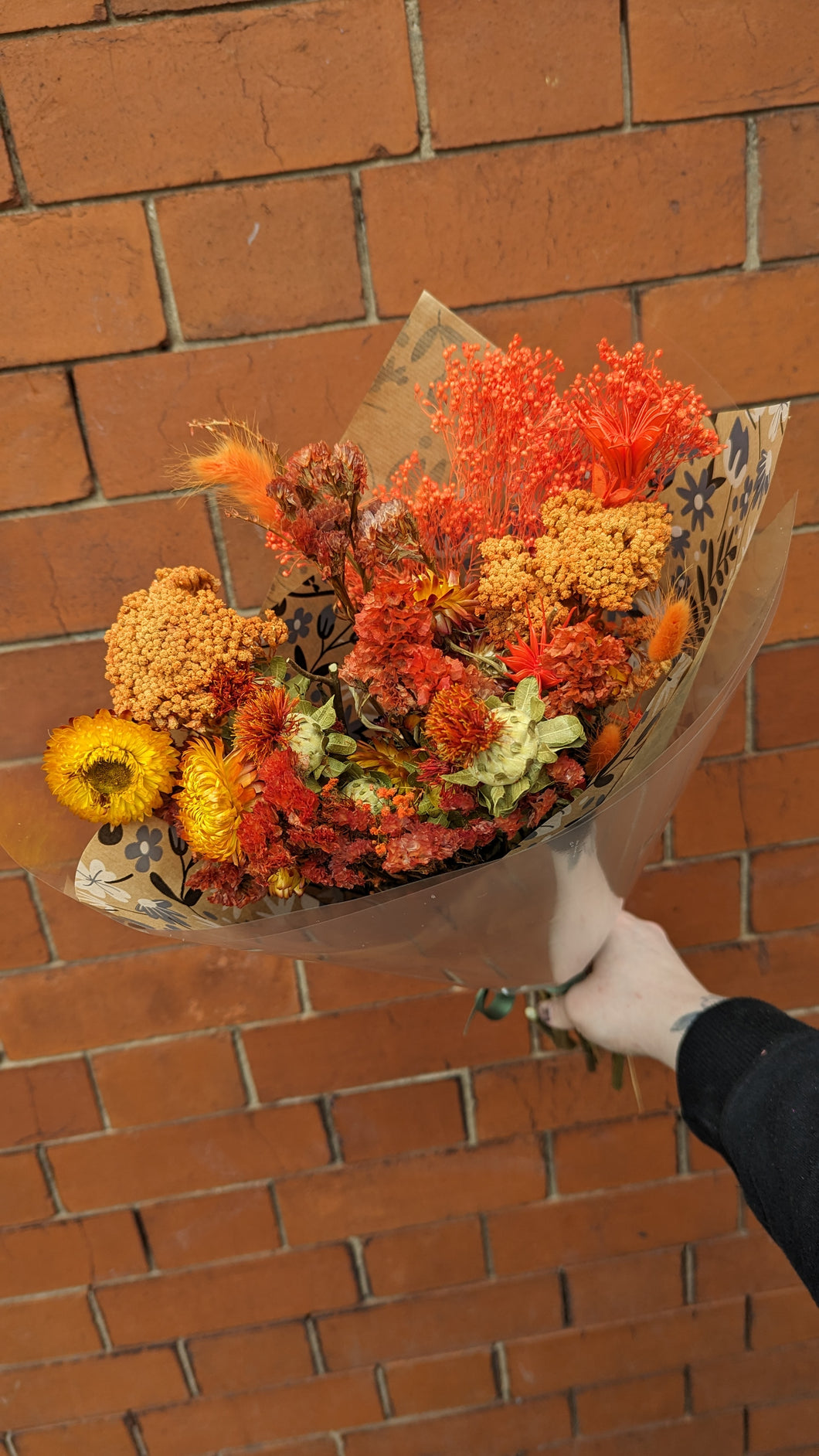 Orange Dried Bunch