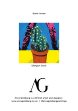 Load image into Gallery viewer, &#39;Shotgun Cacti&#39; Greetings Card
