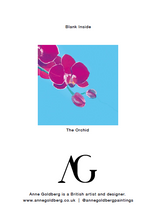 Load image into Gallery viewer, &#39;The Orchid&#39; Greetings Card
